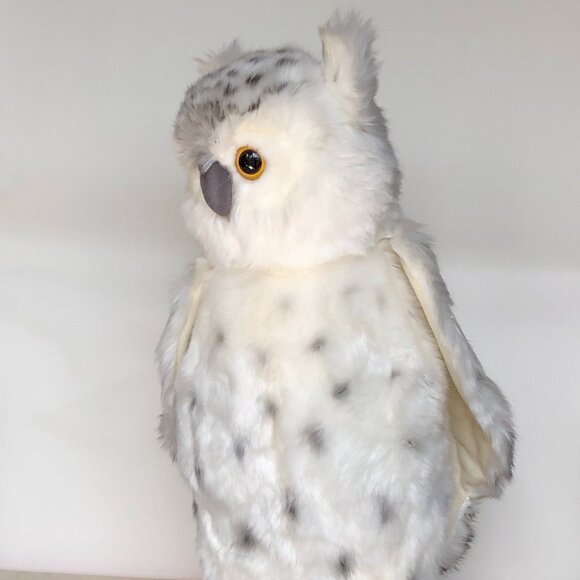 Hansa Handcrafted 16 Inch (41 CM)  Snow Owl Stuffed Animal Brand New w/ Tag - Picture 13 of 14